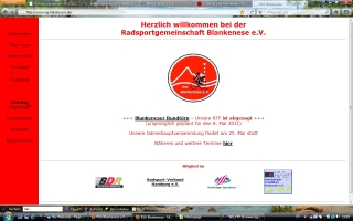 Die "alte" Homepage