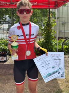 Yago Schümann auf den Wernigeröder Radsporttagen 2025