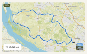 Tu-es-Day Social Ride Track